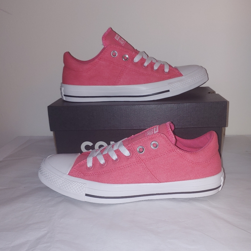 Strawberry pink thick converse ctas ox